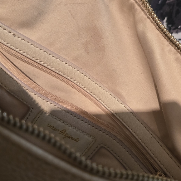 Anthropologie Beige Crossbody Hobo Bag - Picture 7 of 11